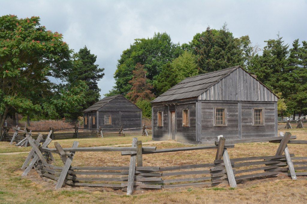 A building at Fort Vancouver National Historic Site