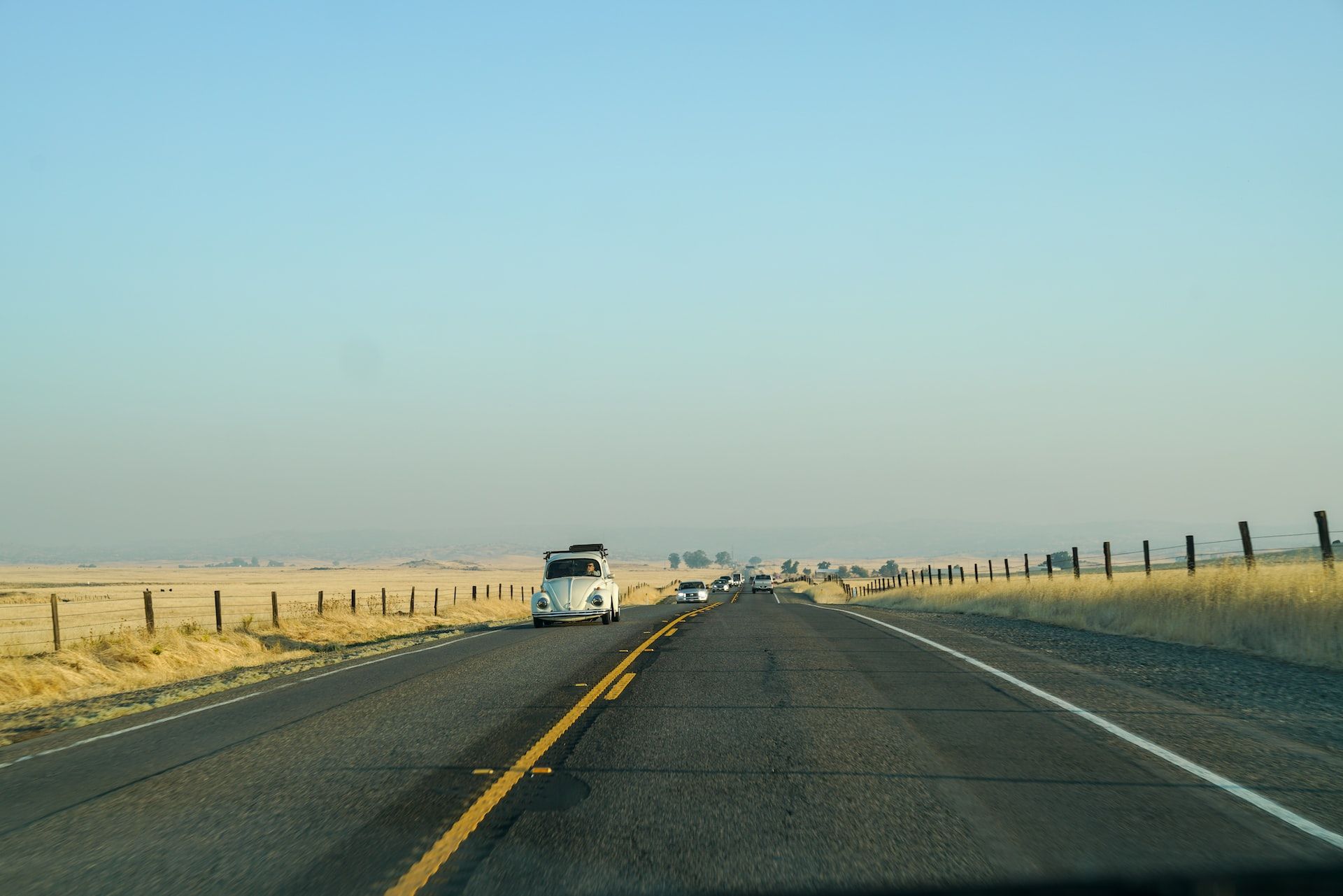 Highway in Fresno California