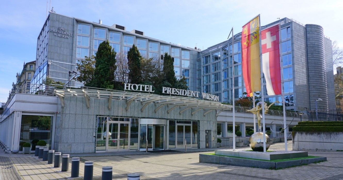 Hotel du President Wilson in Geneva, Switzerland