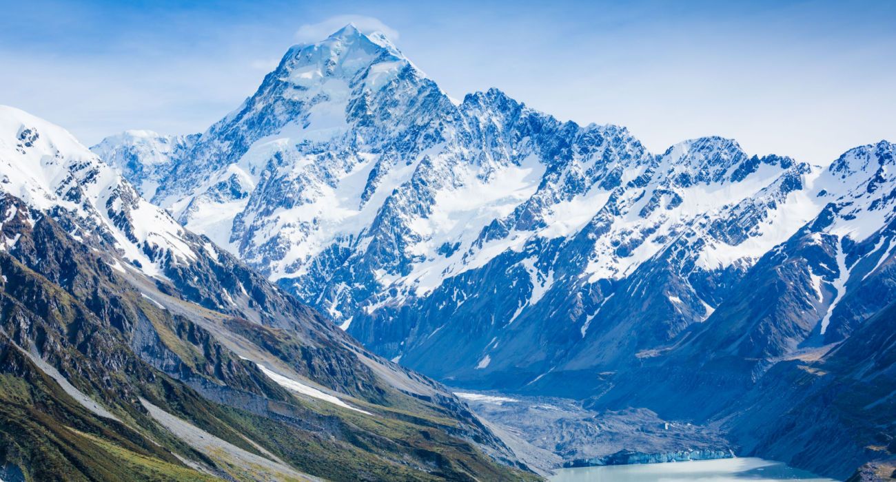 Mount Cook in the Southern Alps