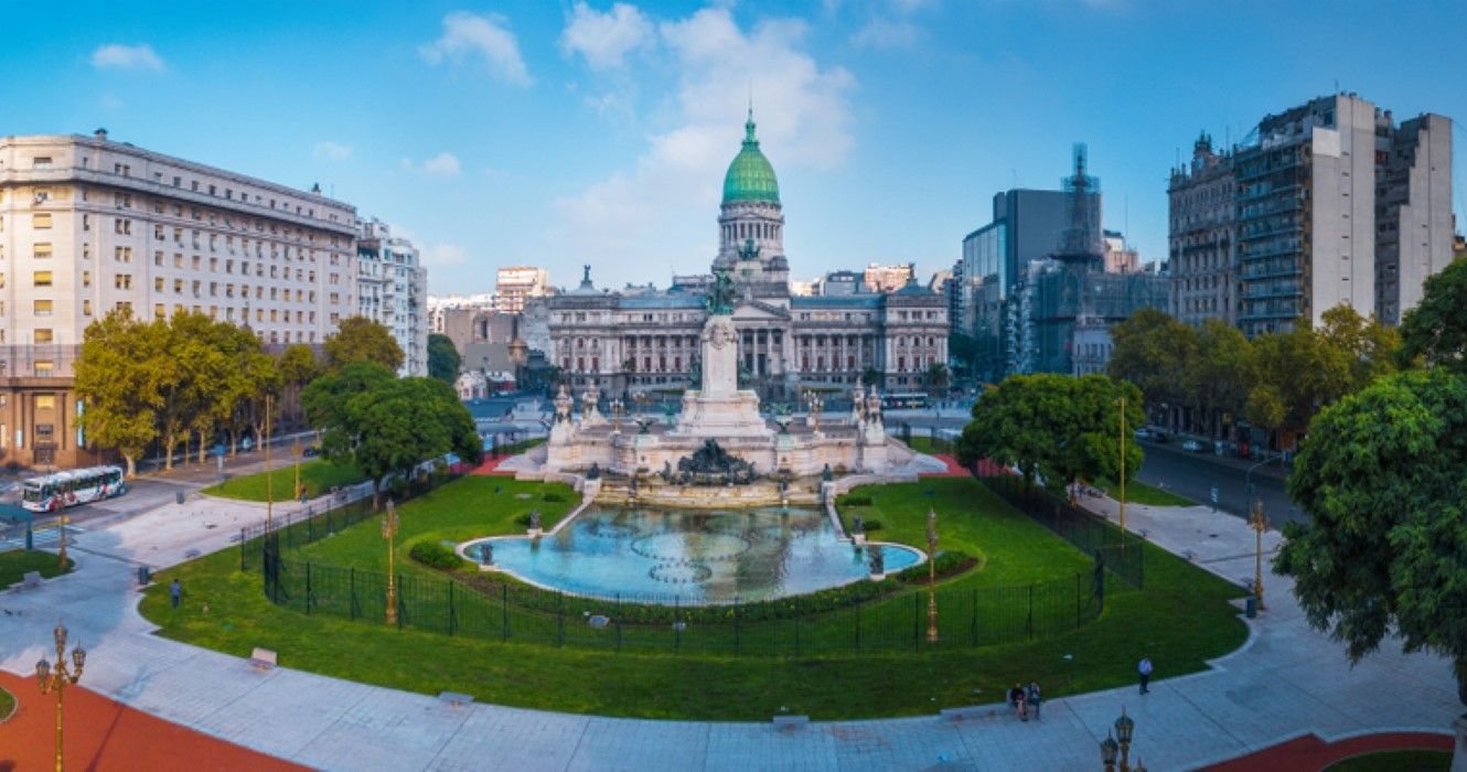 Panorama of the city of Buenos Aires, Argentina