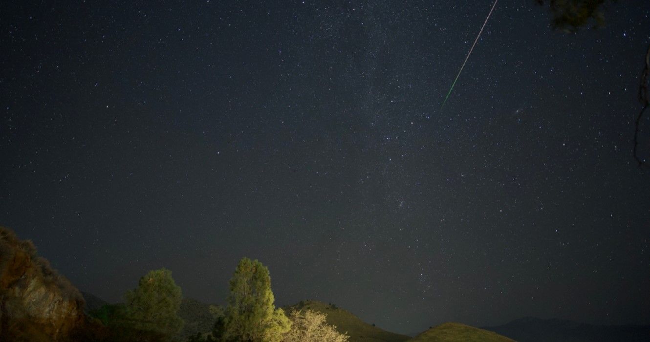 Perseid Meteor Shower, California