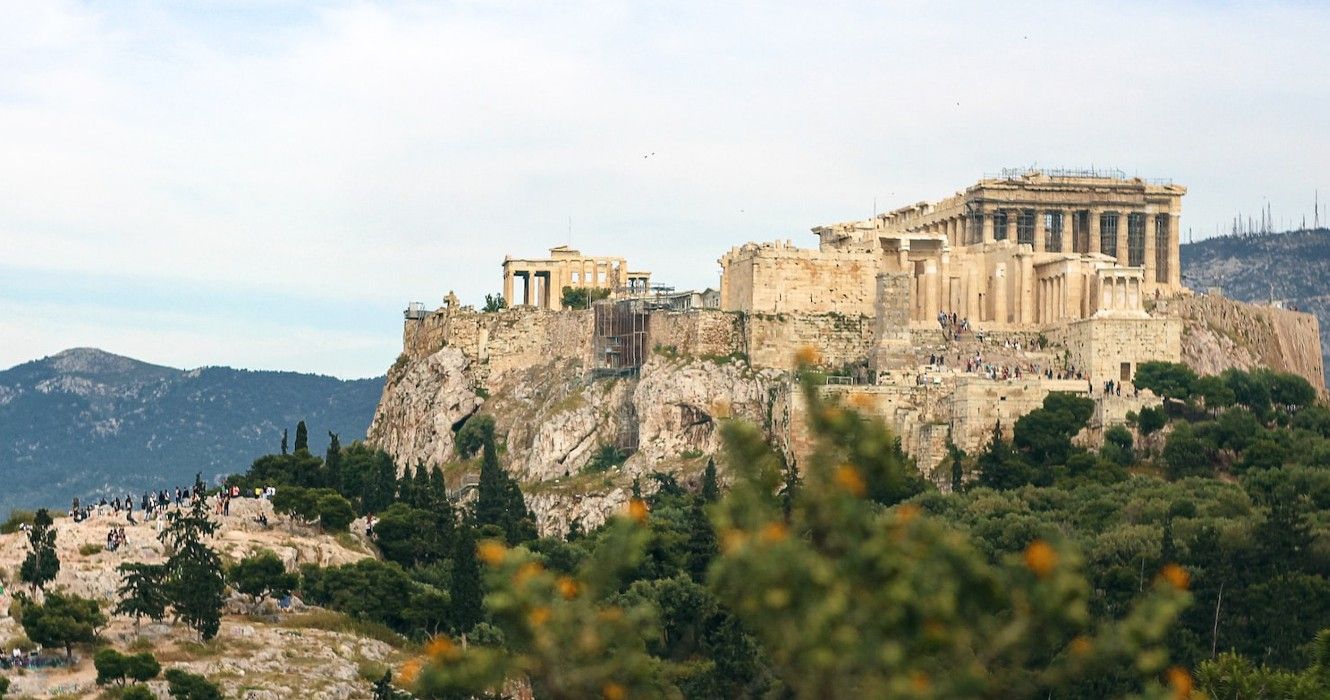 Pnyx, Acropolys, Areopagus Hill, Athens, Greece