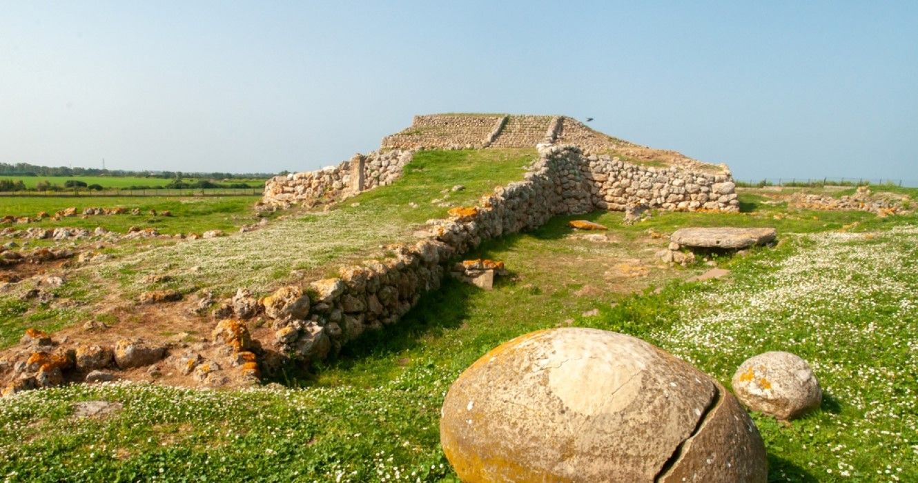 Prehistoric altar Monte d'Accoddi, Sardinia