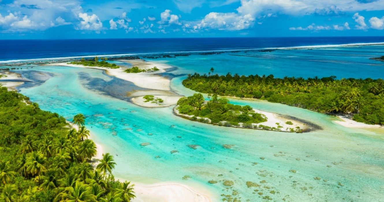 Atol de Rangiroa na Polinésia Francesa, Tahiti