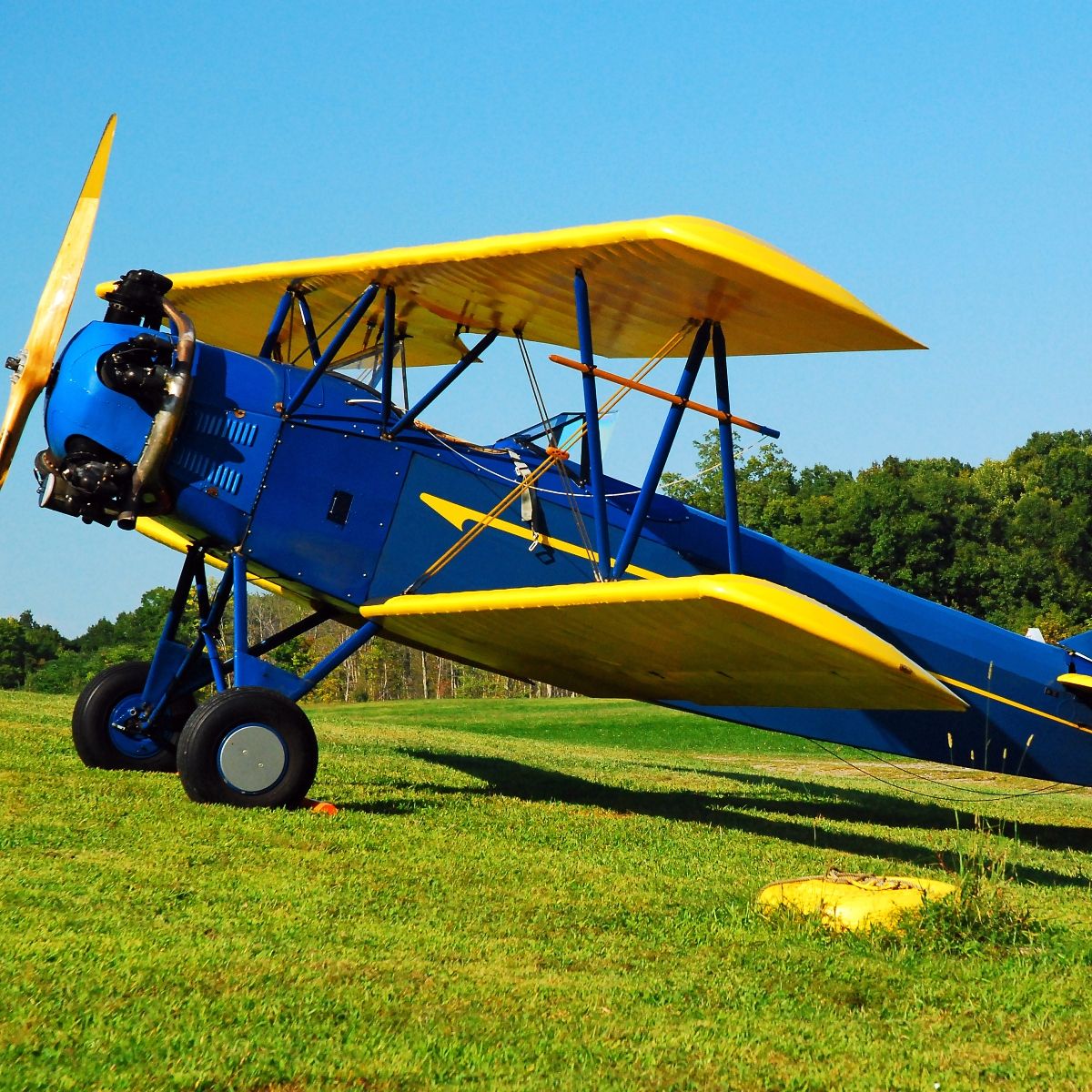 An aircraft in Rhinebeck, Hudson Valley