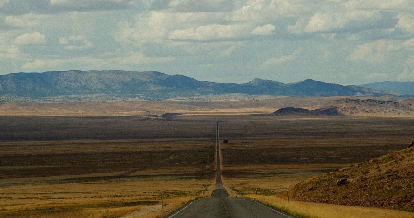 Road leading to Great Basin Nevada