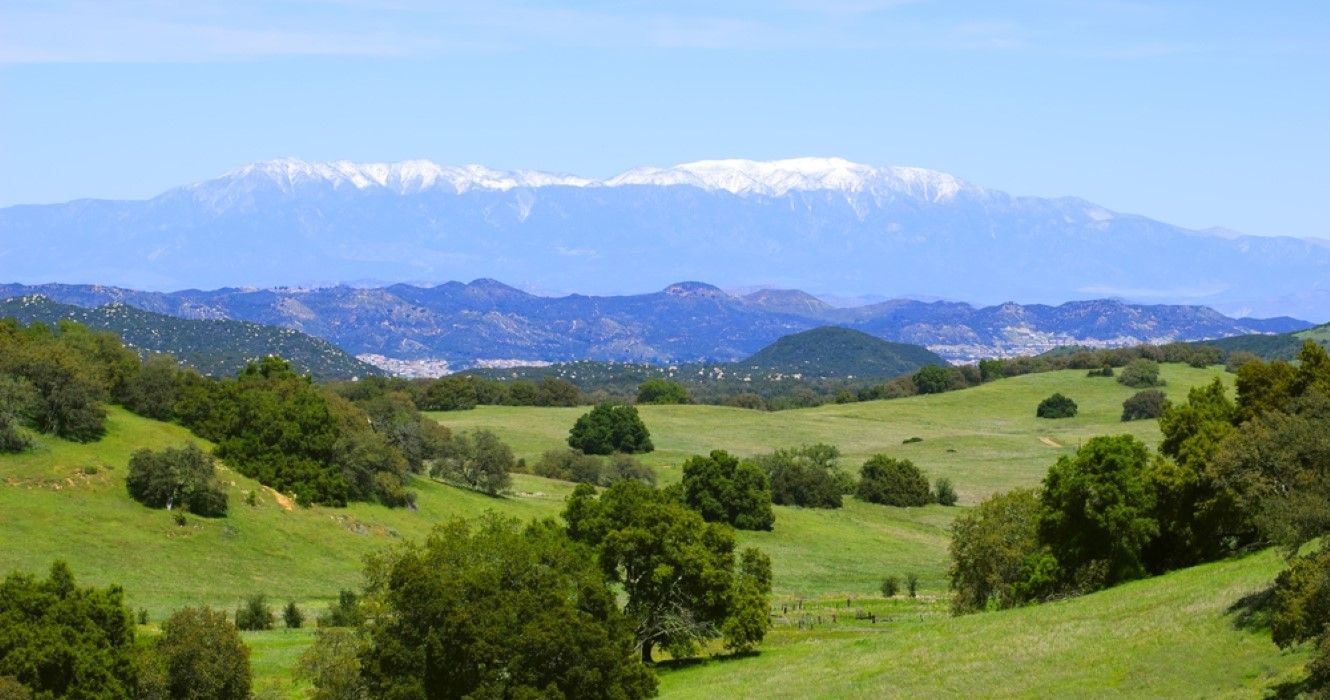 Santa Rosa Plateau in spring in California