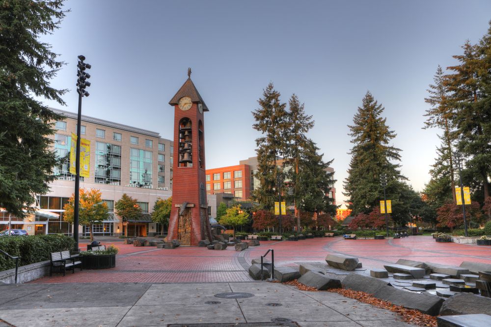 Esther Short Park in Vancouver, Washington