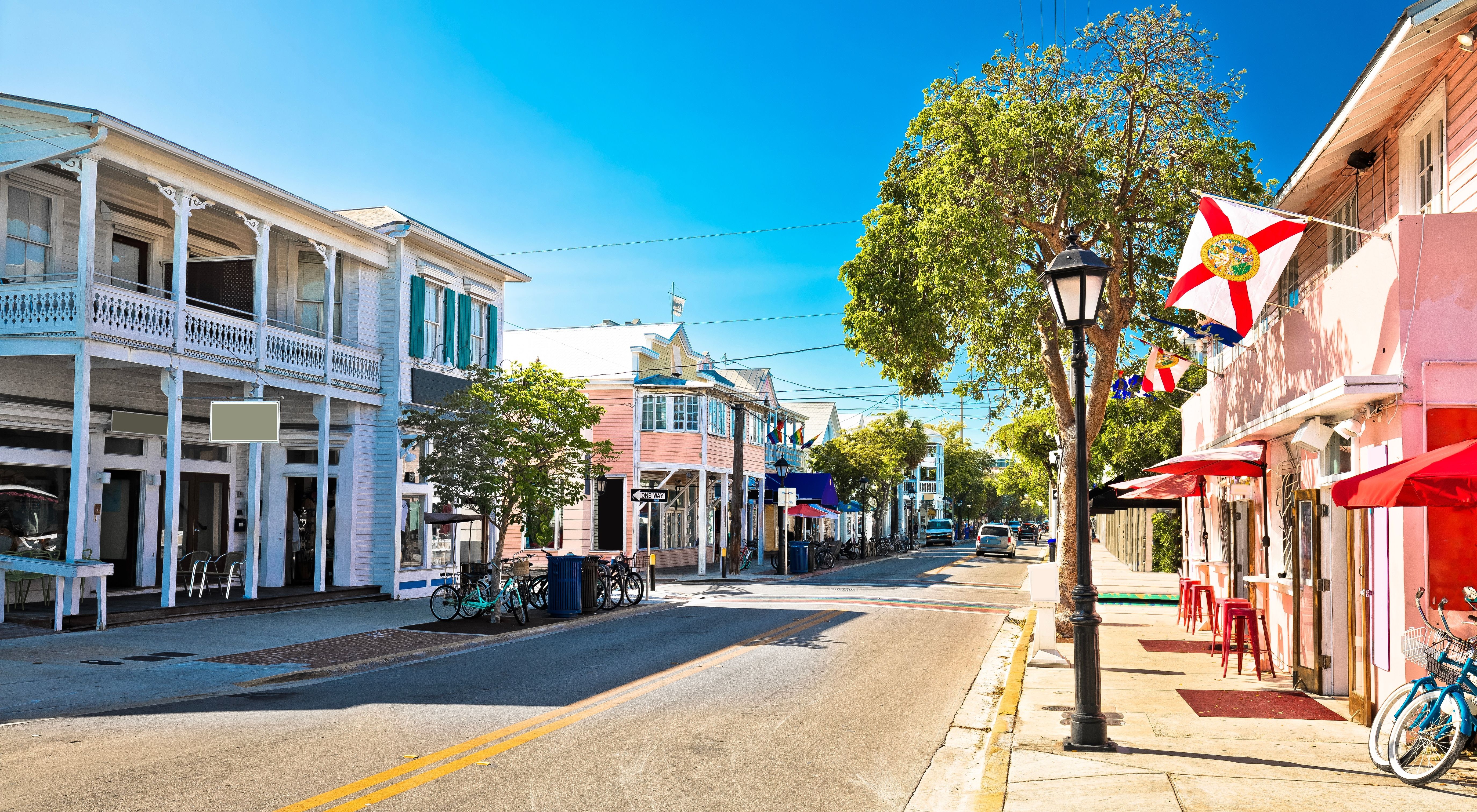 Key West's famous Duval Street 