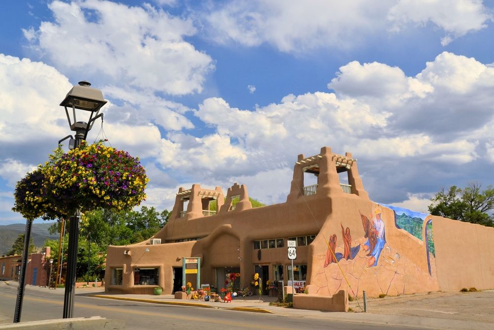 Taos Pueblo adobe city