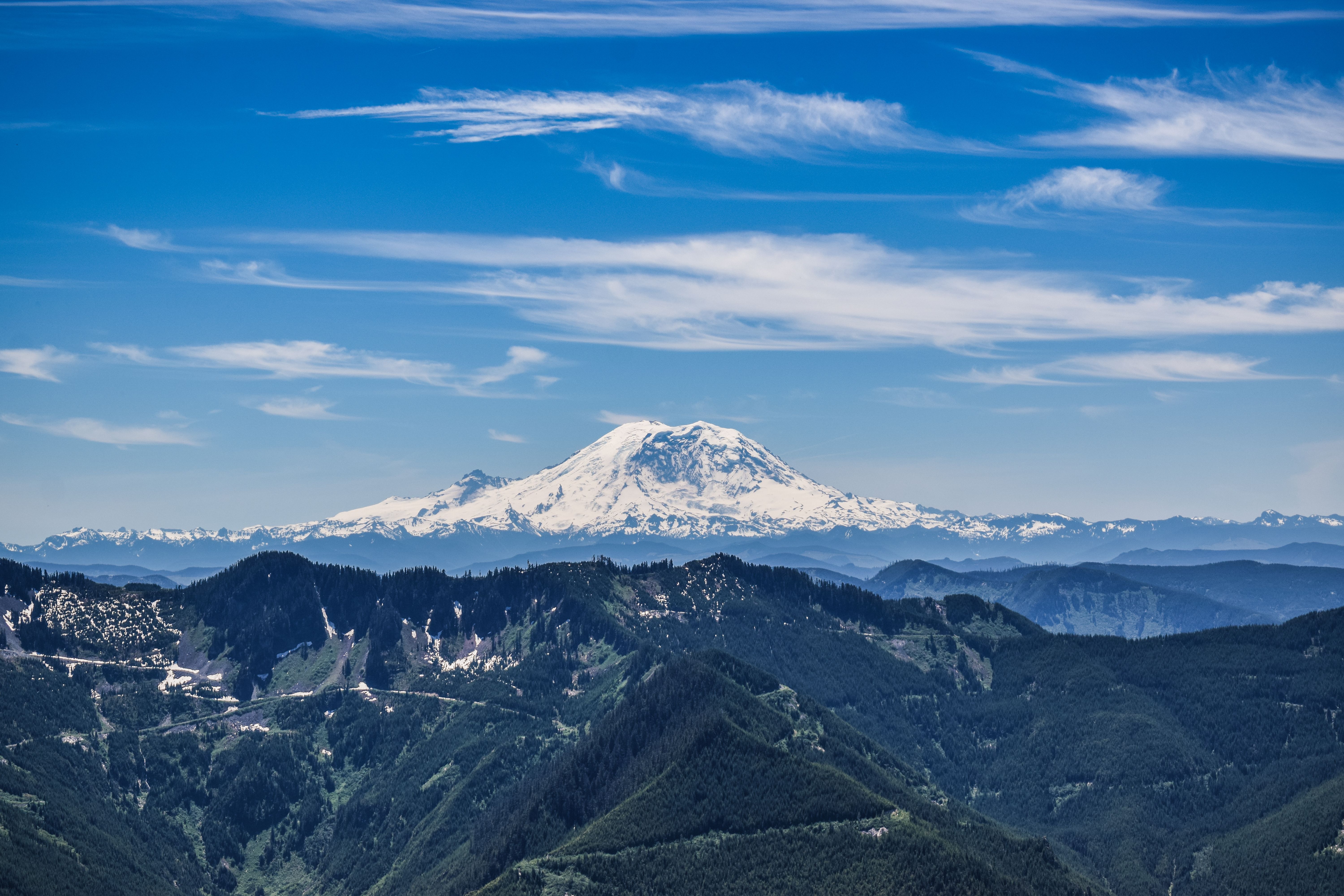 Mt Rainier from Mailbox peak