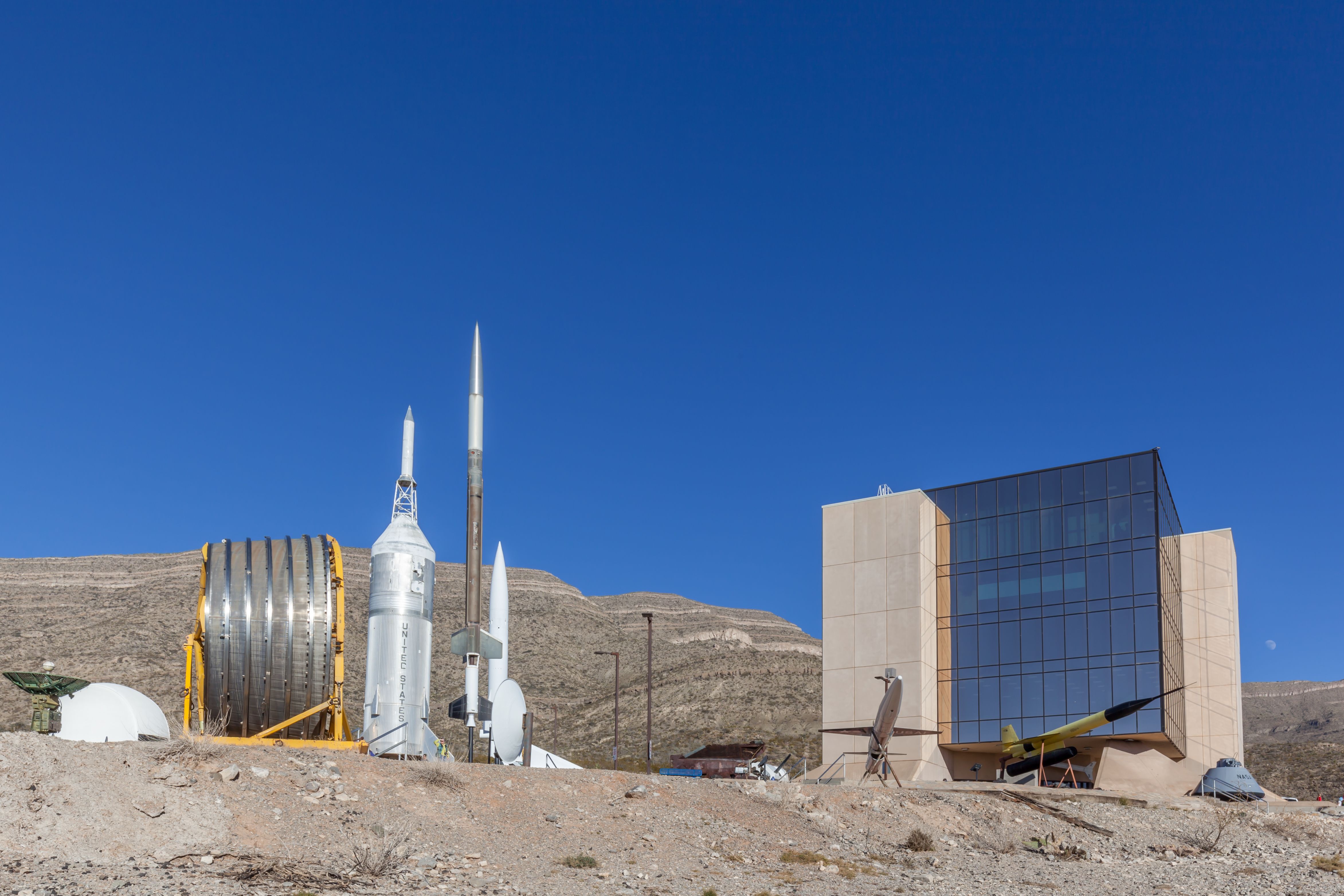 新墨西哥州太空历史博物馆，位于阿拉莫戈多的博物馆和天文馆综合体