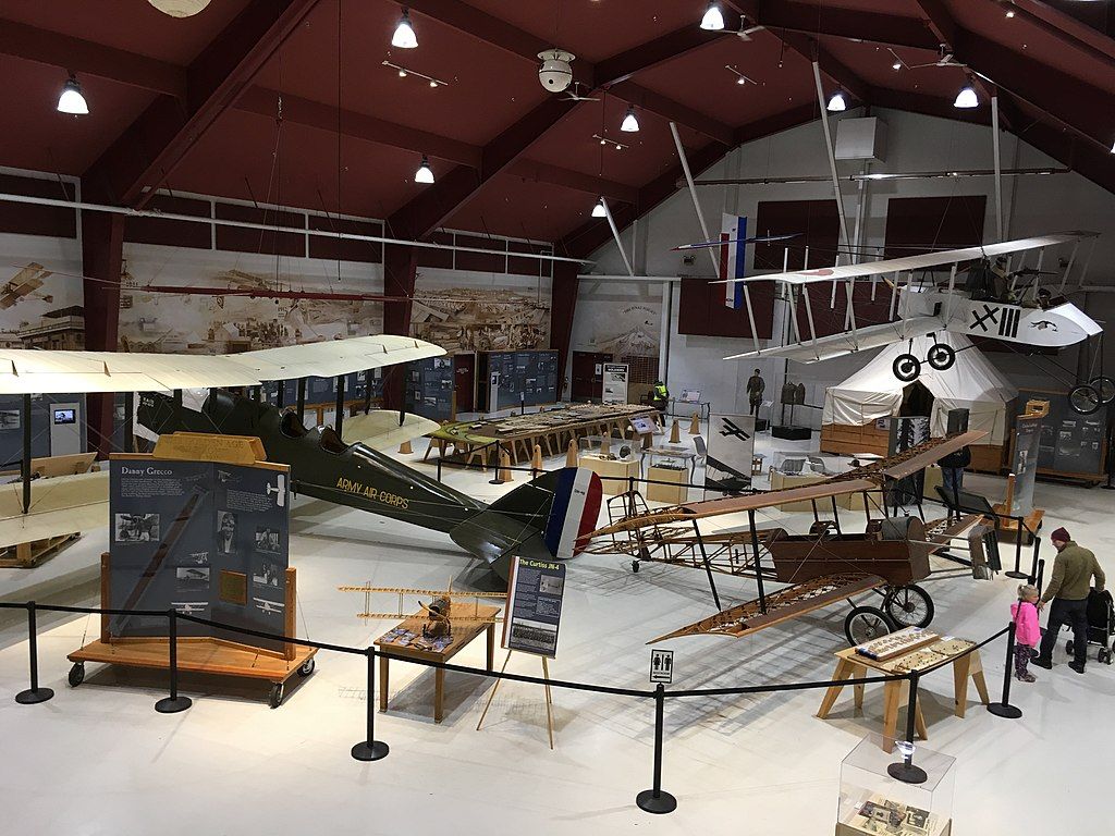The Pearson Air Museum interior