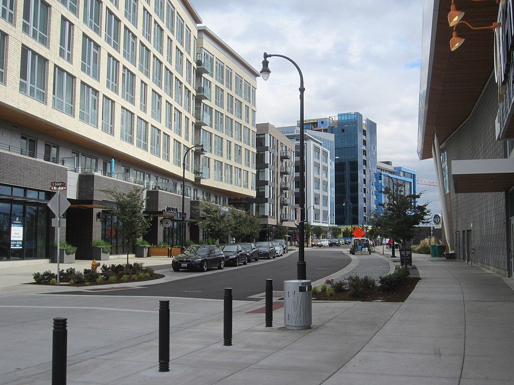 A street in Vancouver, Washington