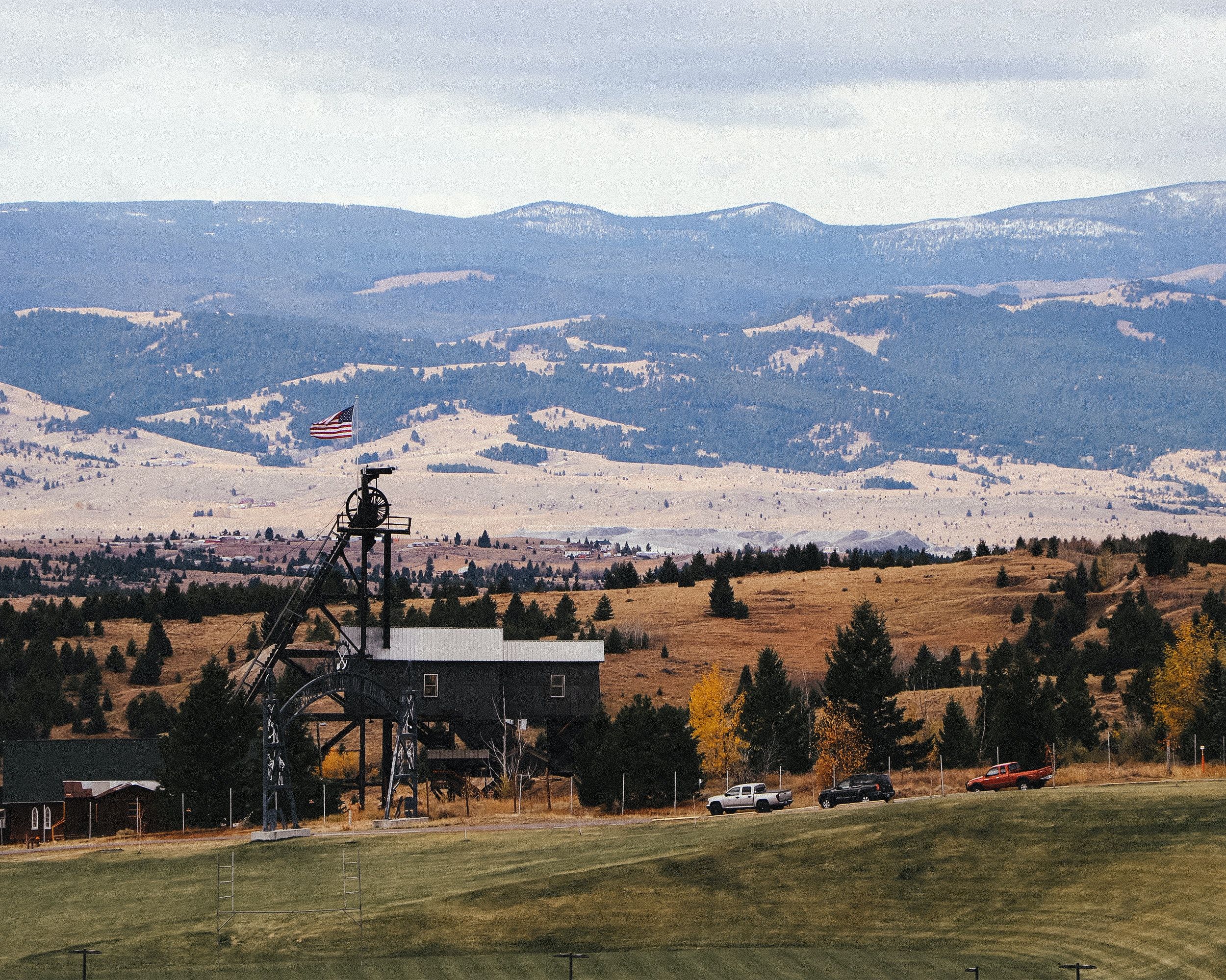 View in Butte, Montana