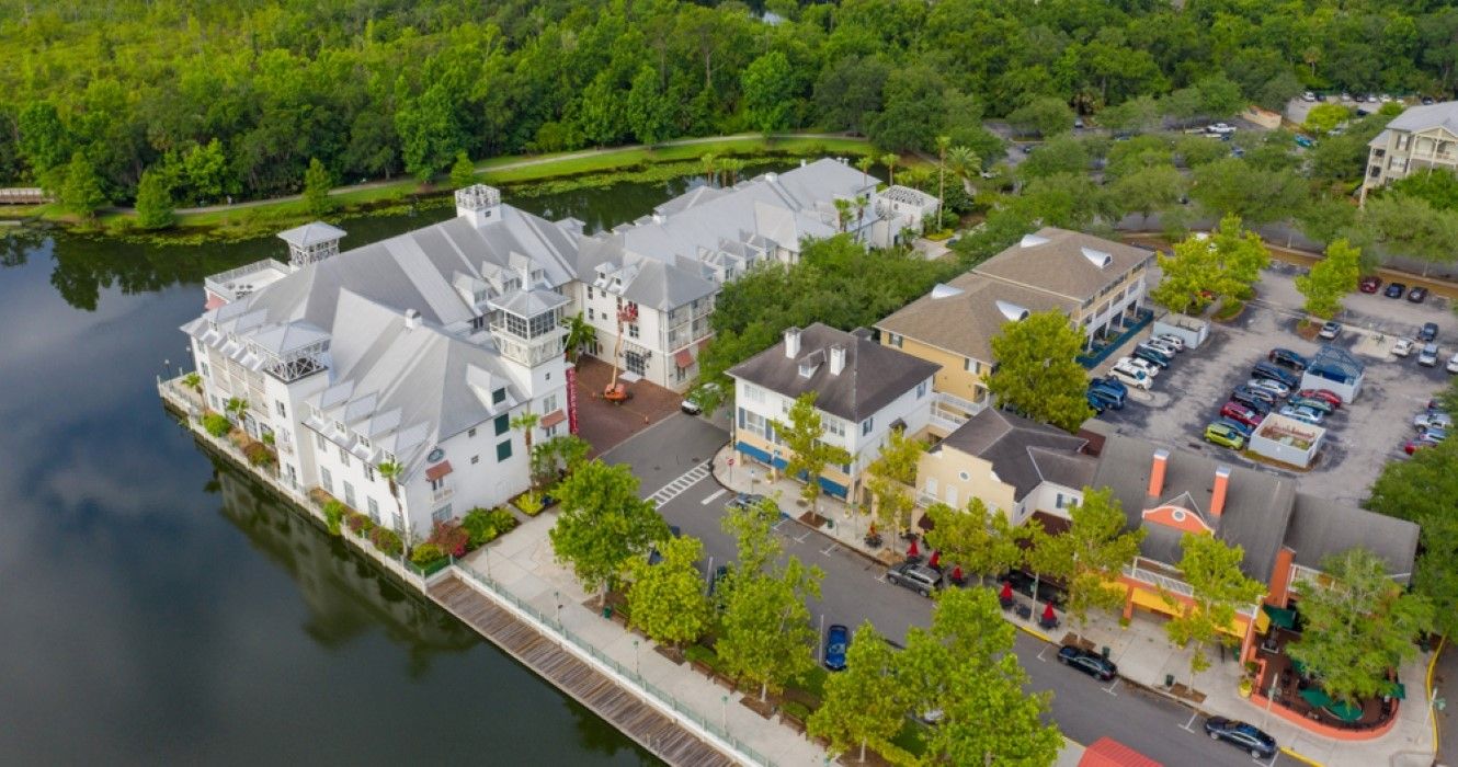 Aerial view of Bohemian Hotel Celebration, Autograph Collection in Celebration, Florida
