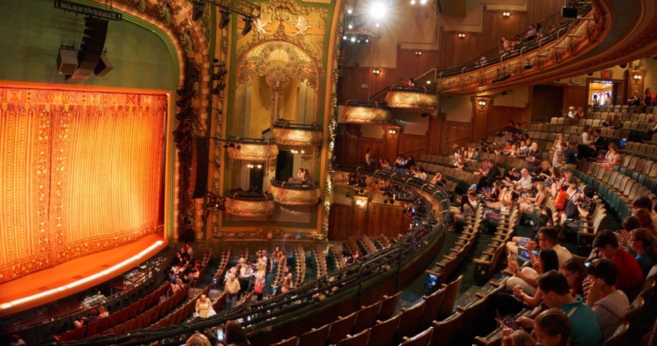 Amsterdam Theatre, a Broadway theatre, New York