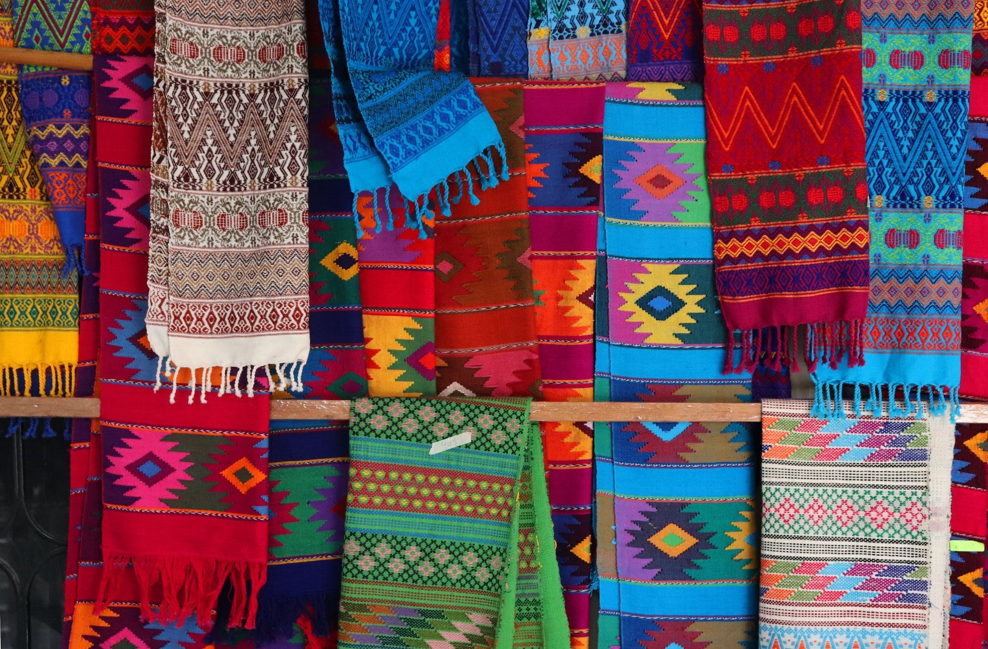 Handmade textiles in Oaxaca, Mexico