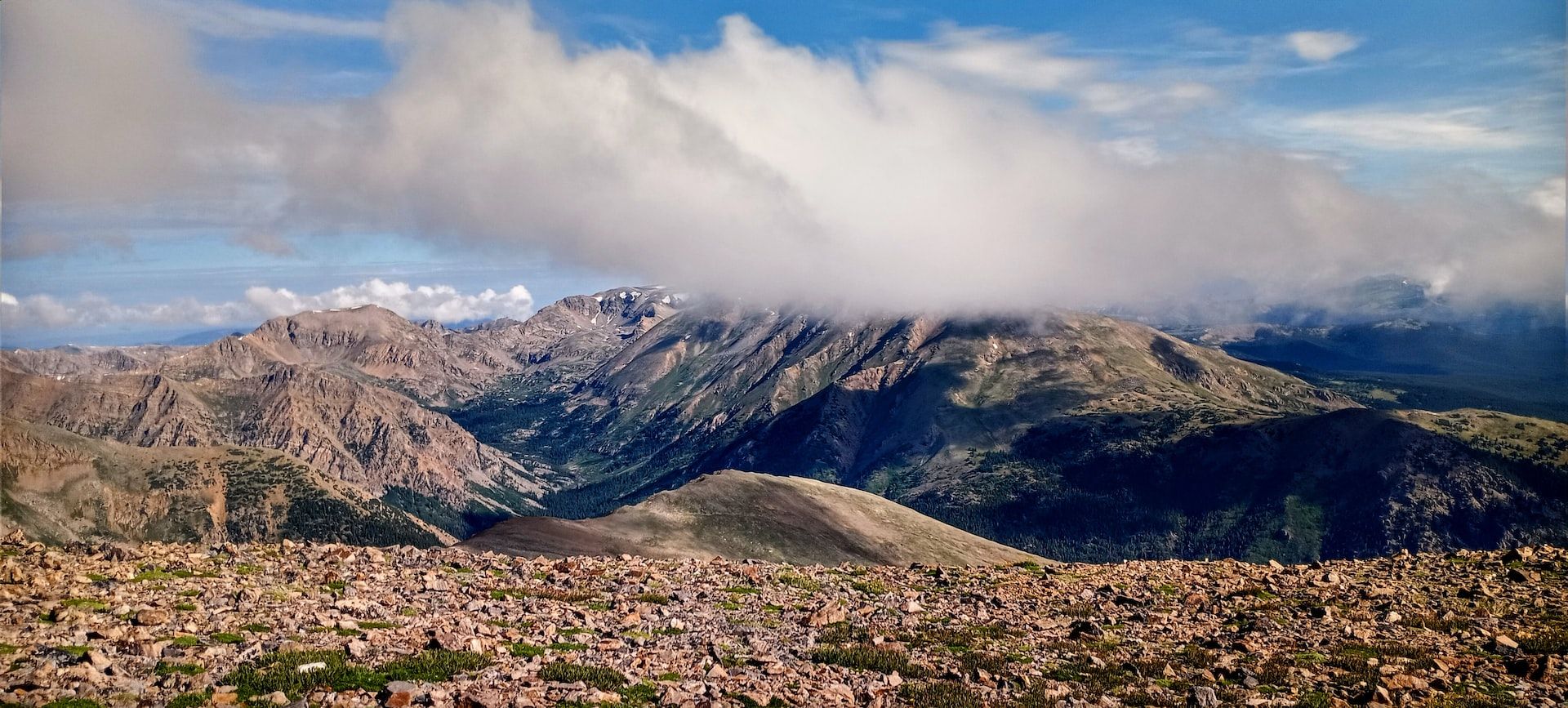 Mount Elbert in the morning light