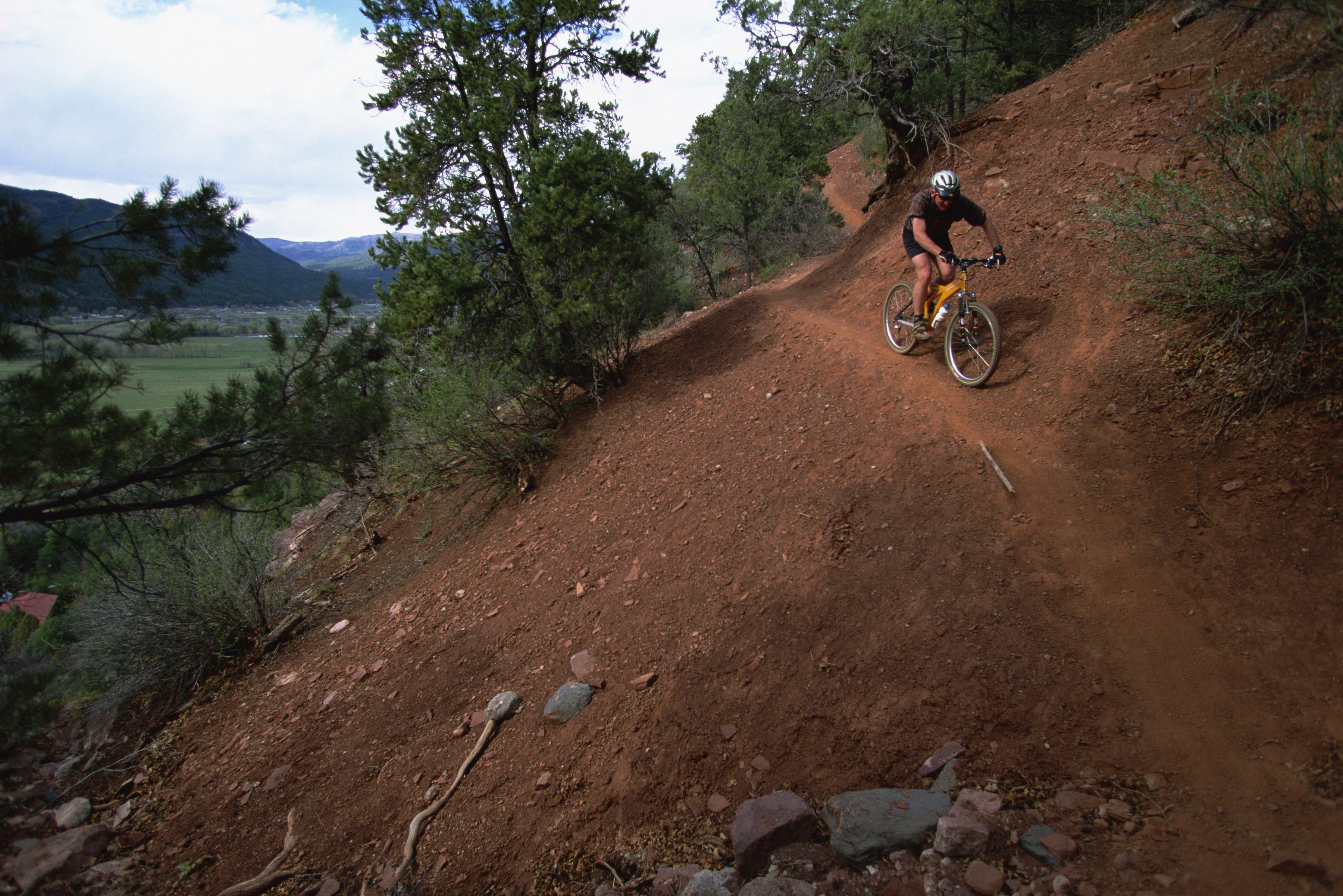 Downhill mountain biking in Durango