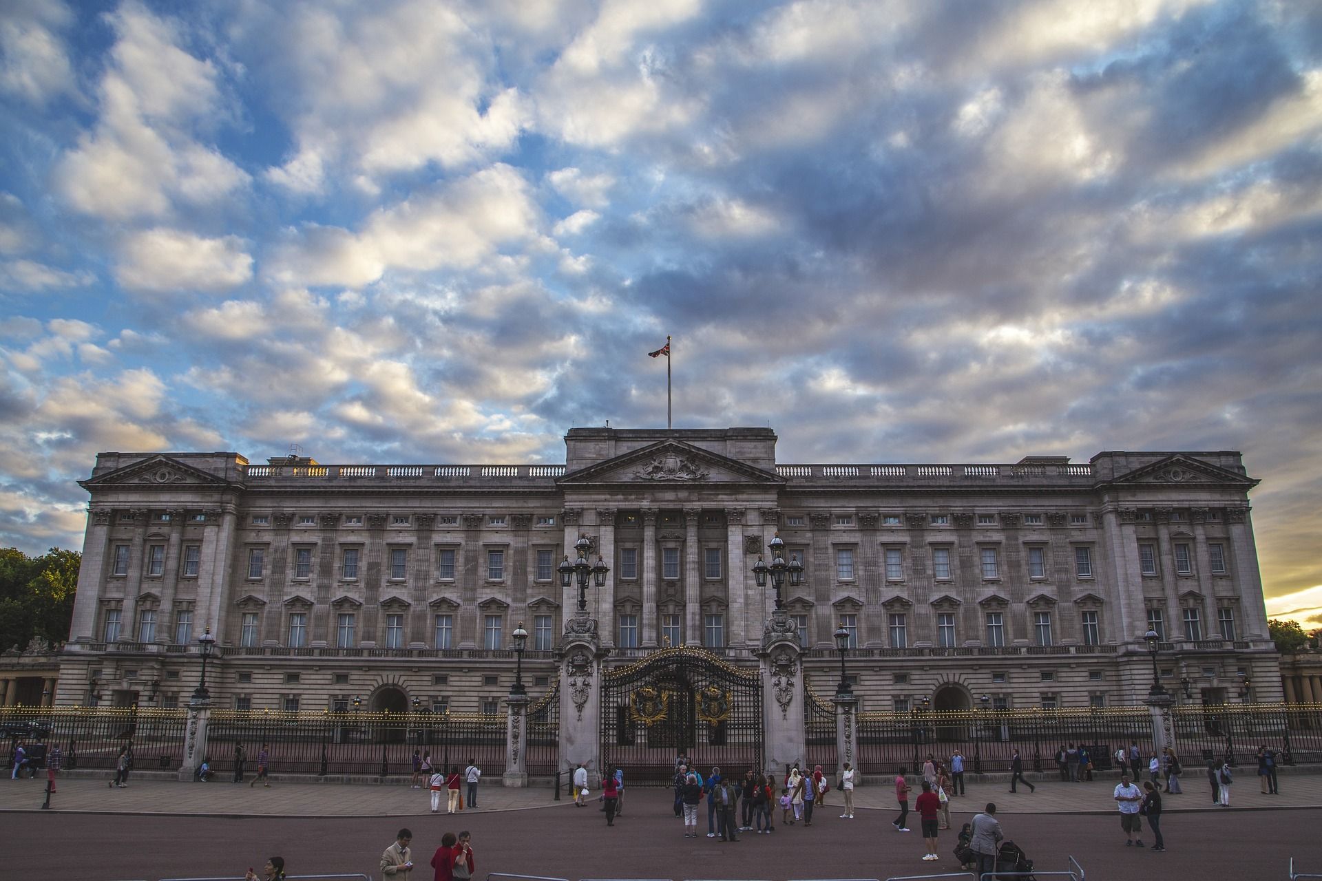 Buckingham Palace in London