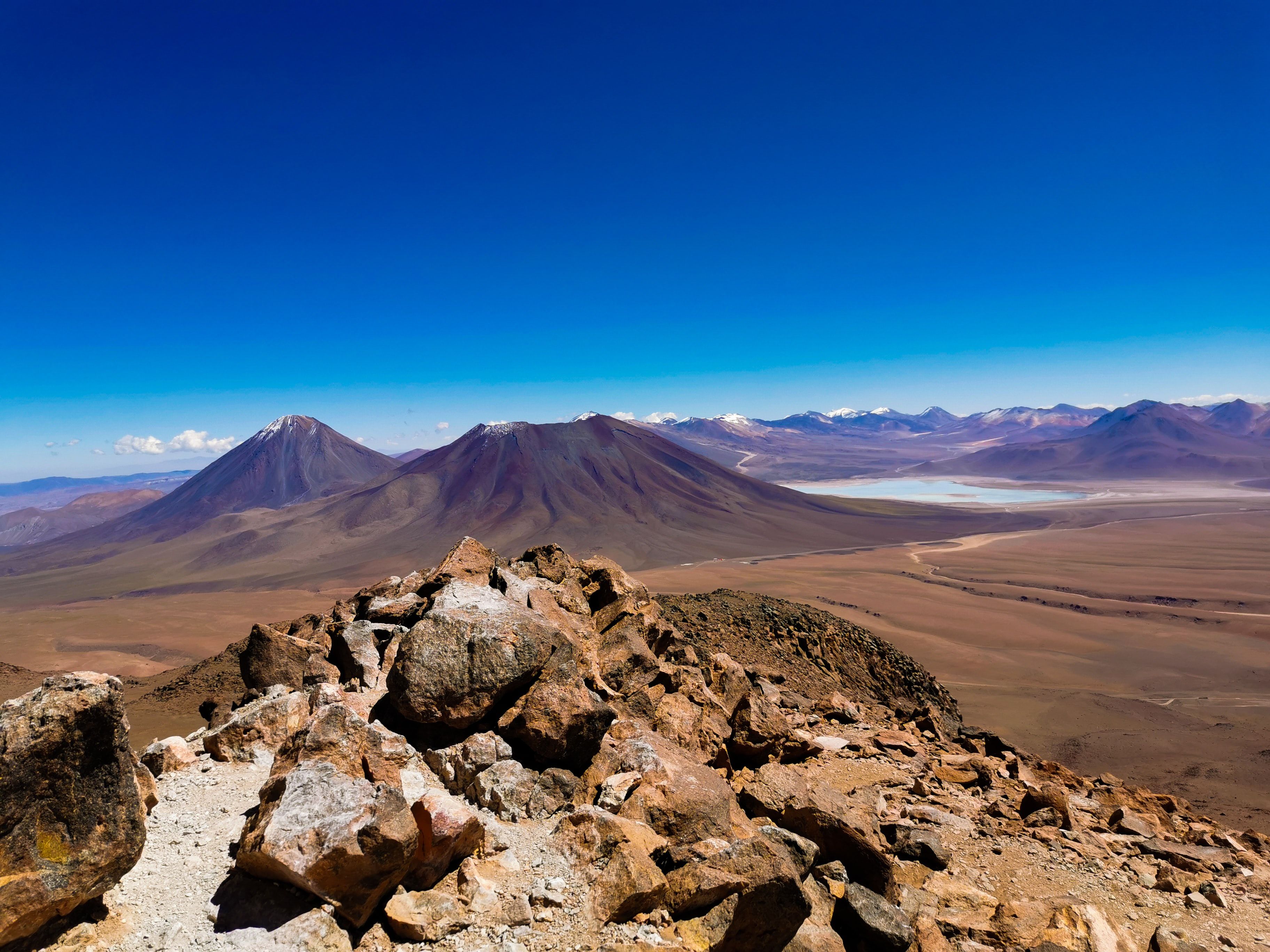 Views from the summit of Cerro Toco, one of the best hikes in Chile