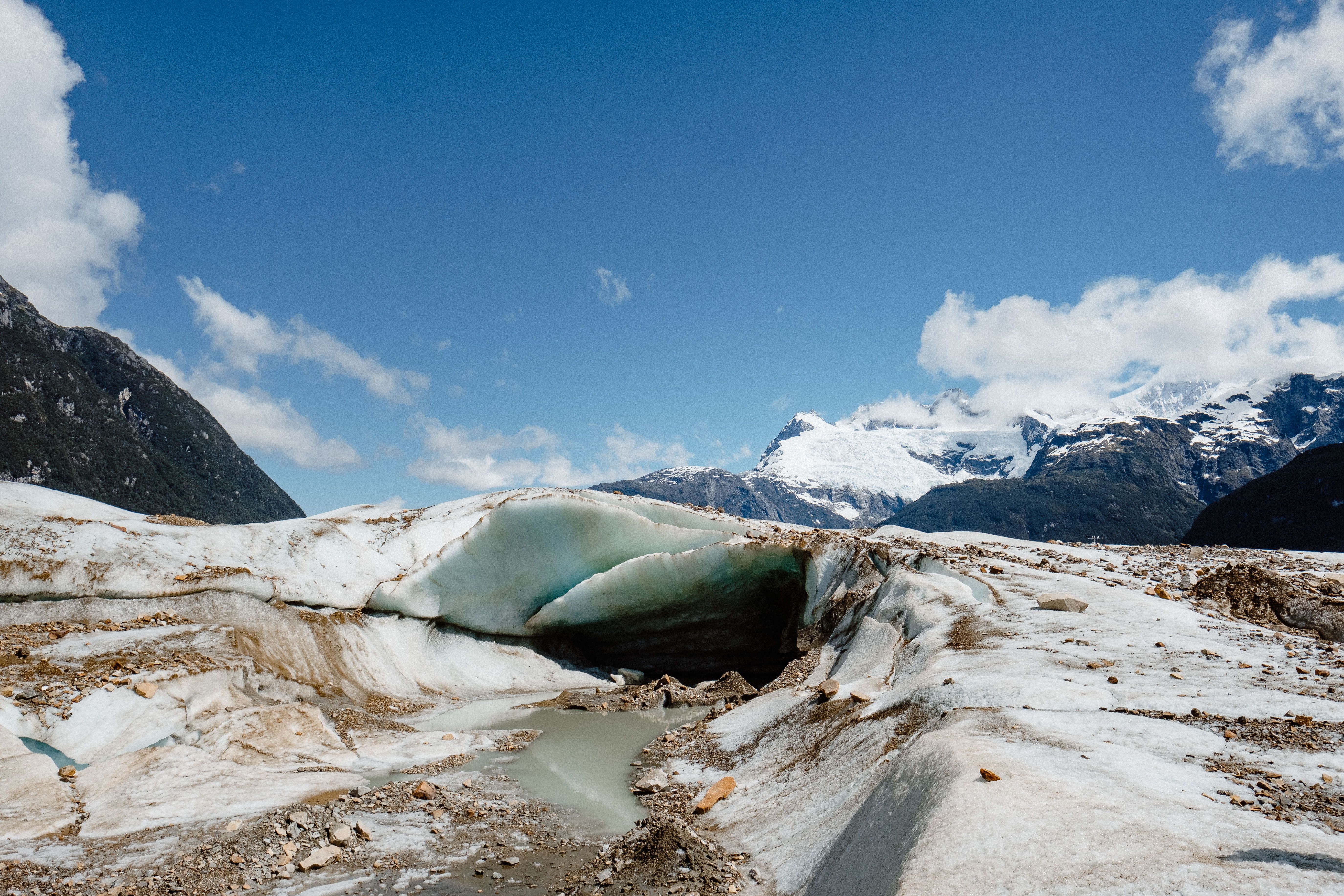 Ice caves on Exploradores Glacier hike in Chile