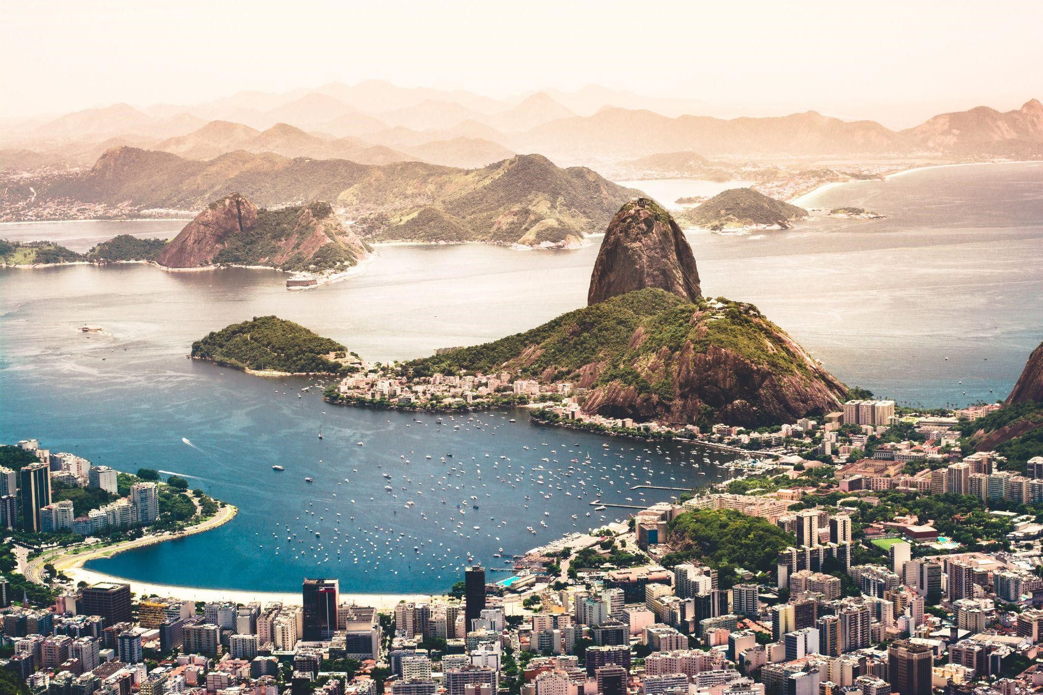 Rio De Janeiro has beaches, green forests, and thrilling life
