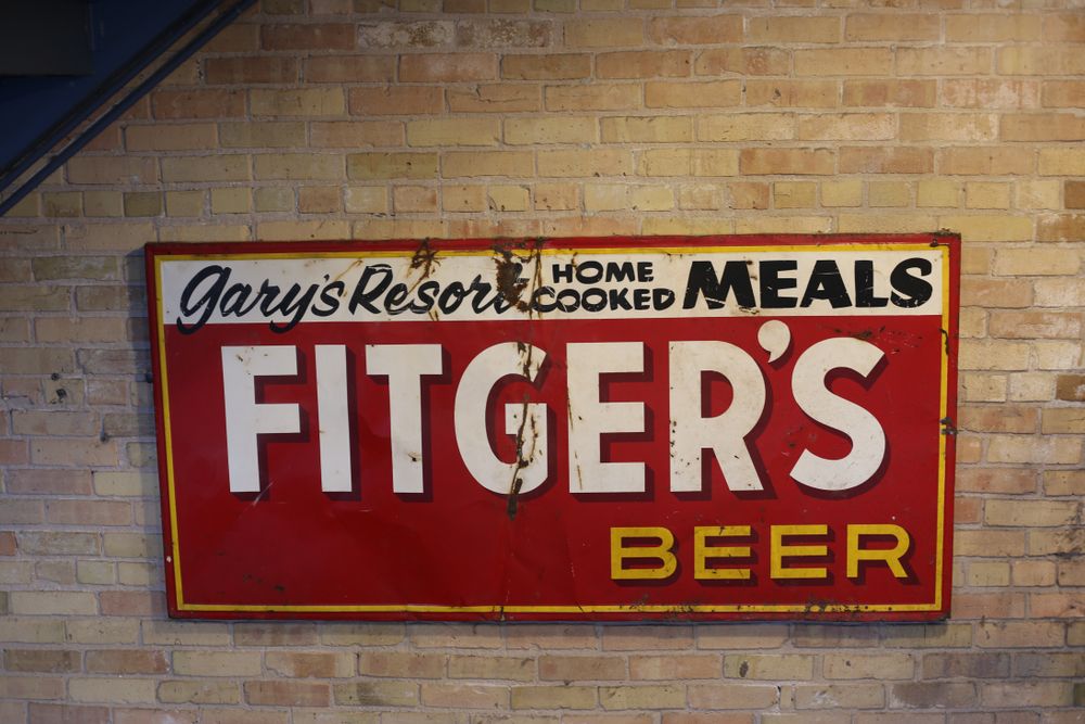 Fitger's Beer Sign in Duluth