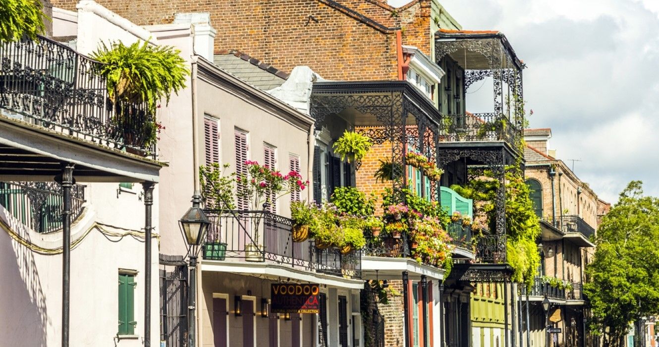 French Quarter's historic buildings, New Orleans