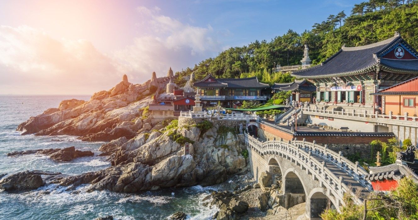 Haedong Yonggungsa Temple in Busan, South Korea