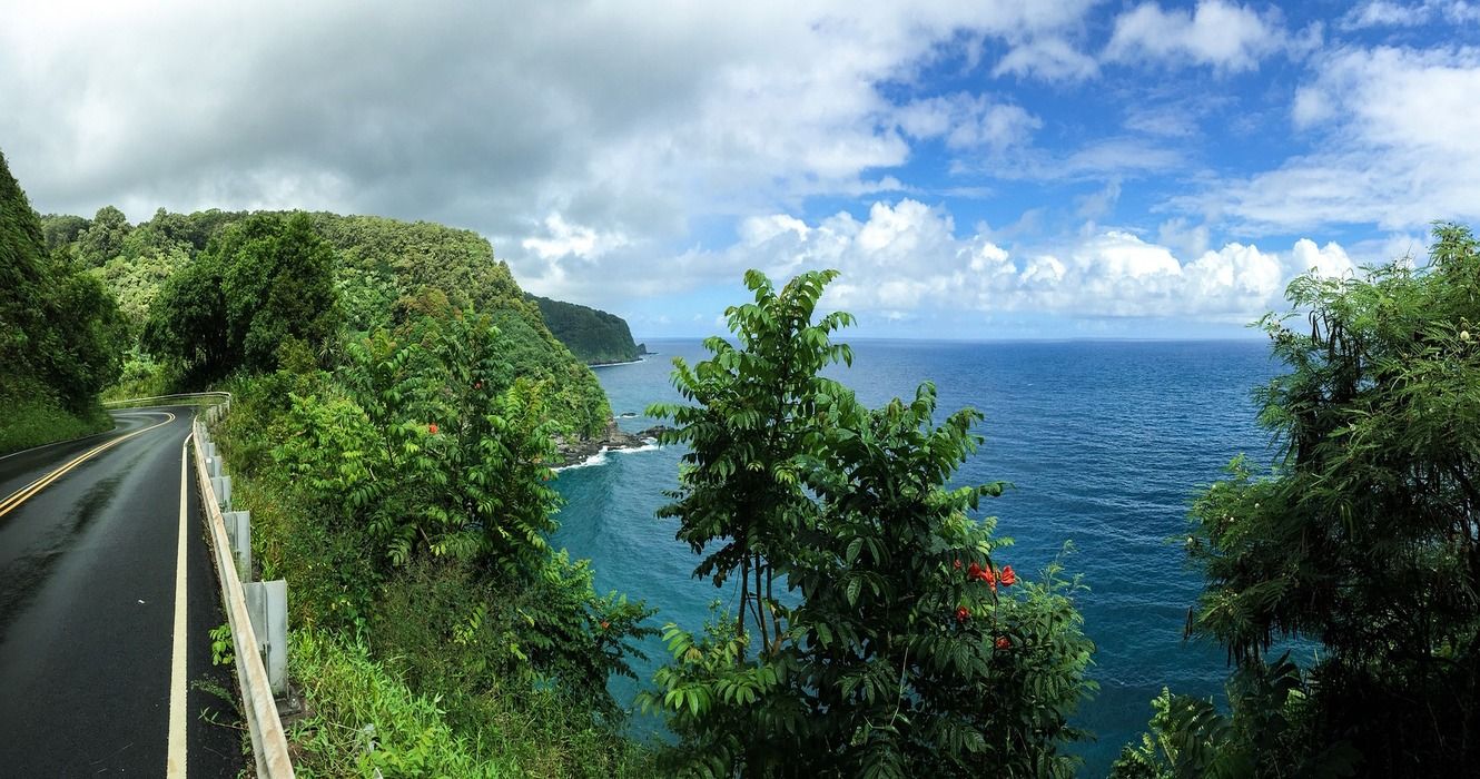 Estrada para Hana Maui