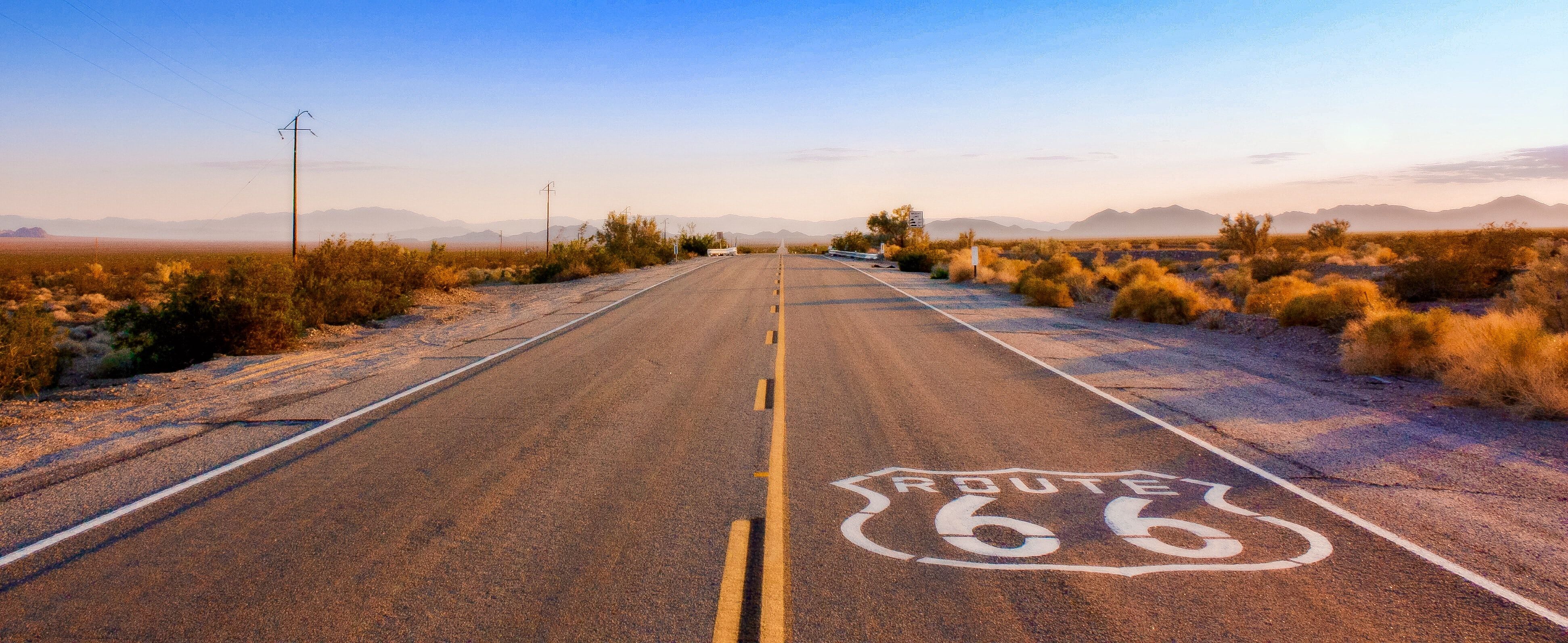 The world-famous Route 66
