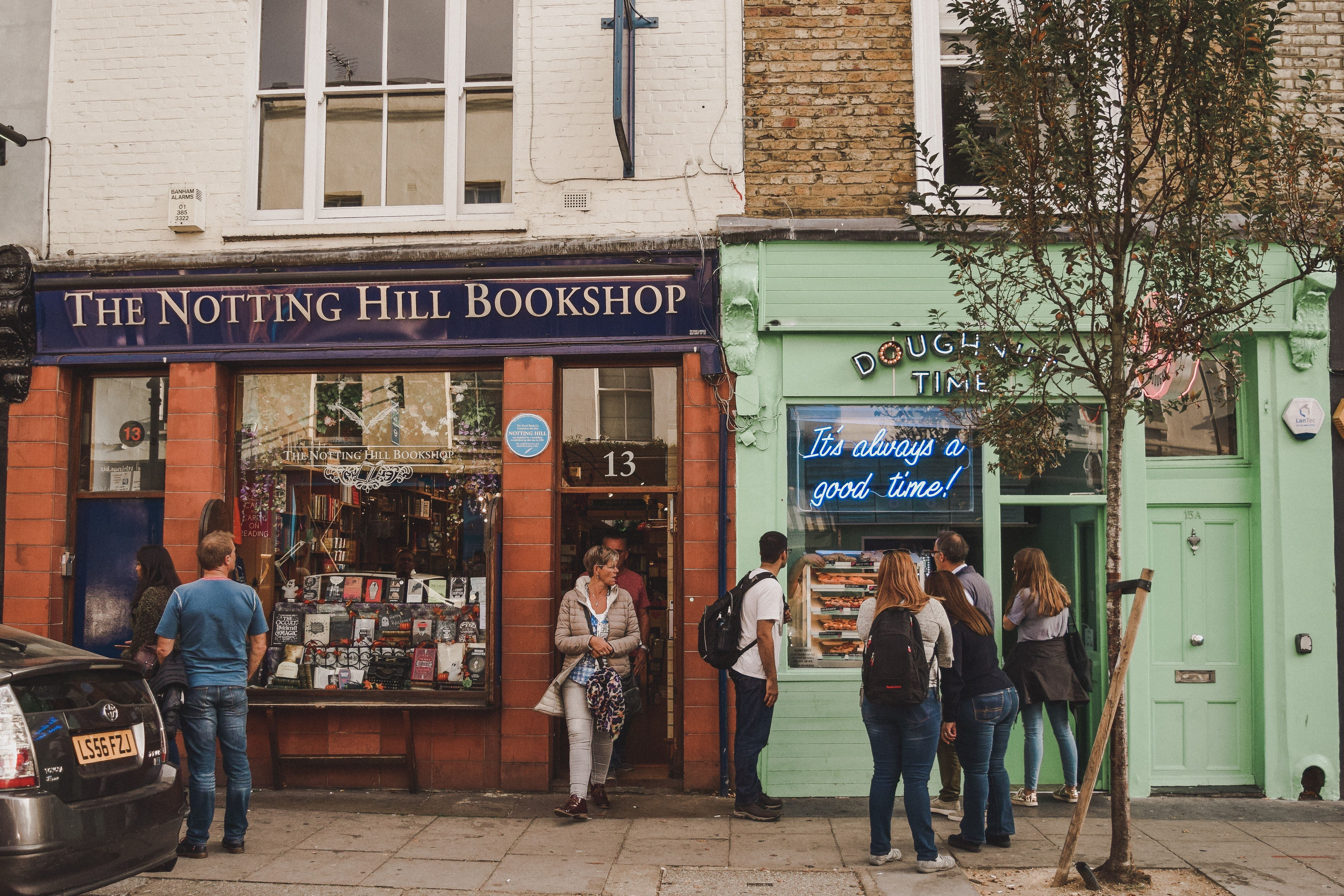 The real Notting Hill book Shop on Blenheim Crescent, London