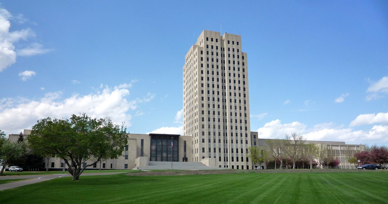 North Dakota State Capitol, Bismarck, North Dakota, USA
