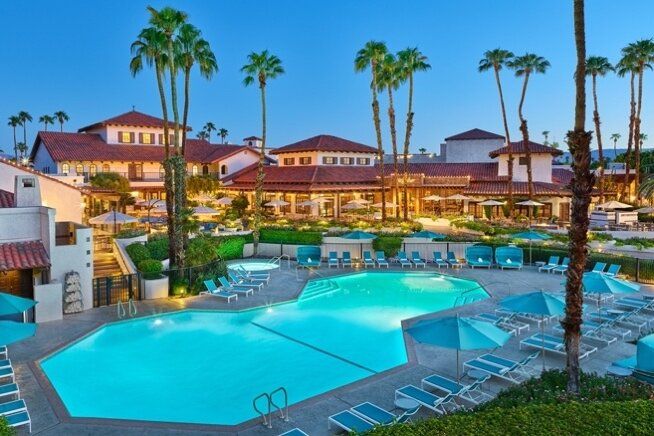 The pool at Omni Rancho Las Palmas Resort & Spa