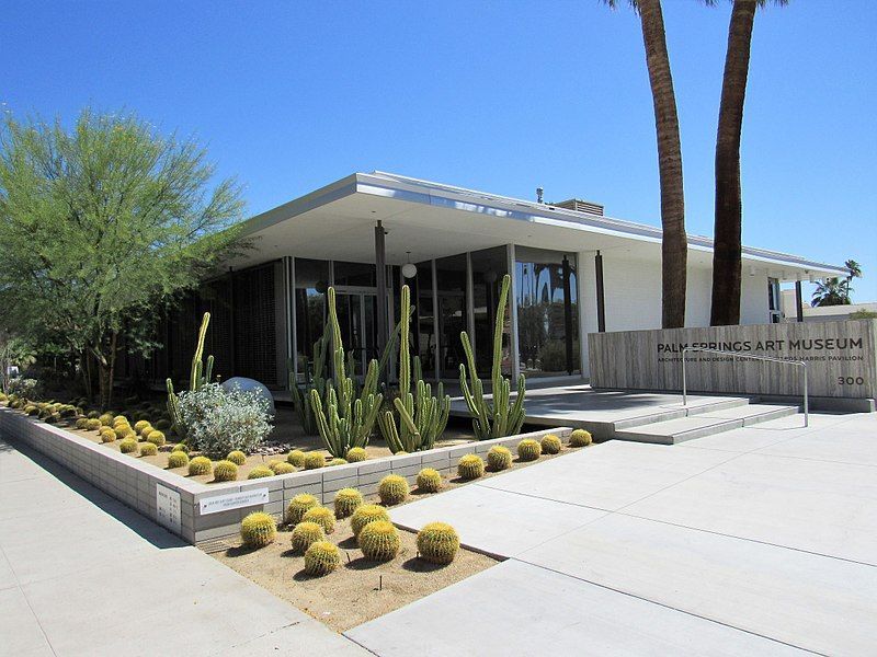 The Palm Springs Art Museum in California