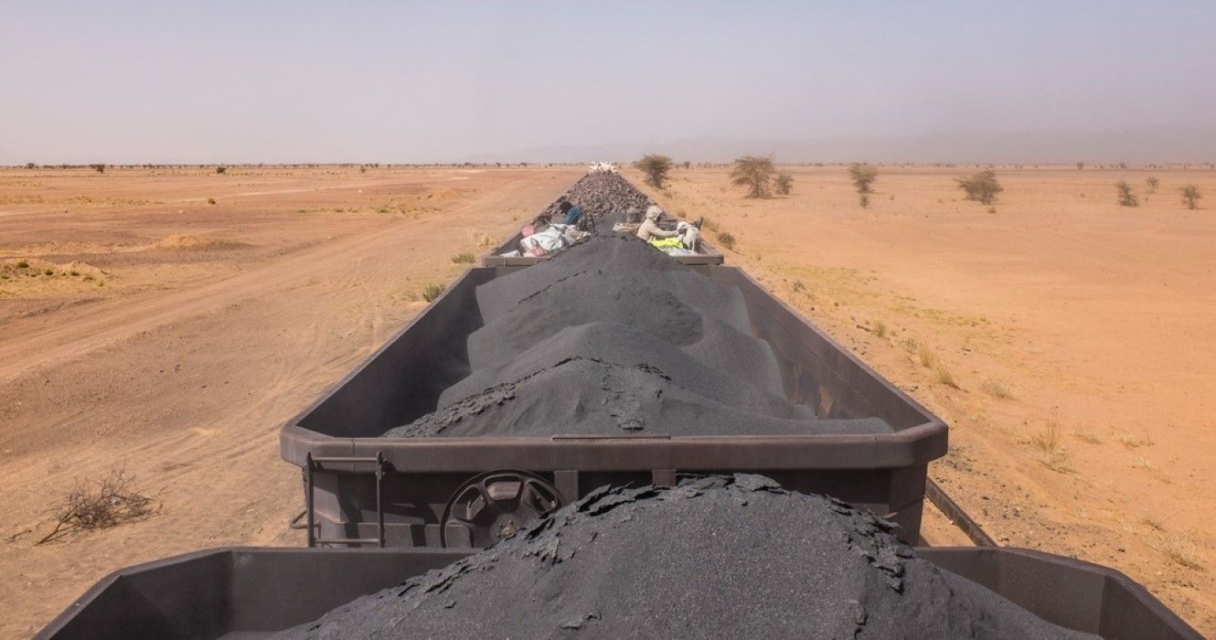 Passengers on the Iron Ore Train in Mauritania