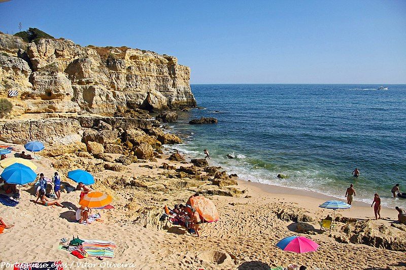 Praia Da Coelha, Algarve, Portugal