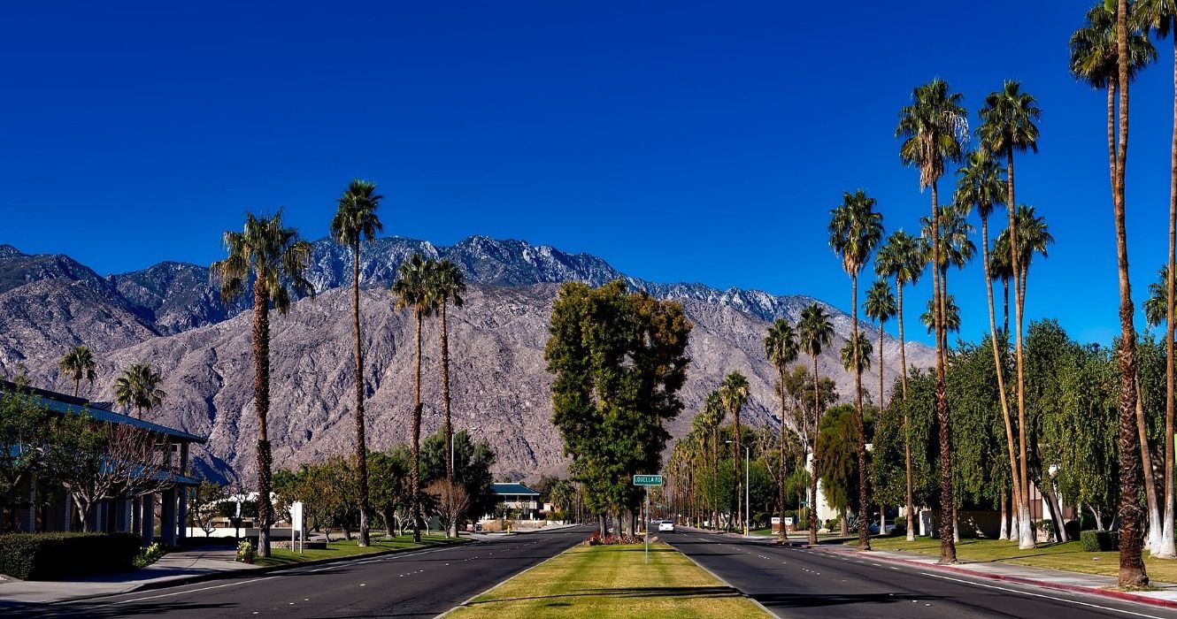 Palm Springs in California