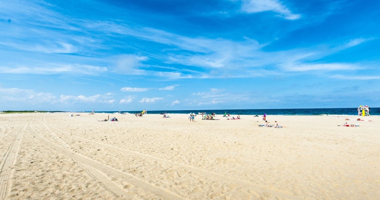 Sandy Hook beach, New Jersey