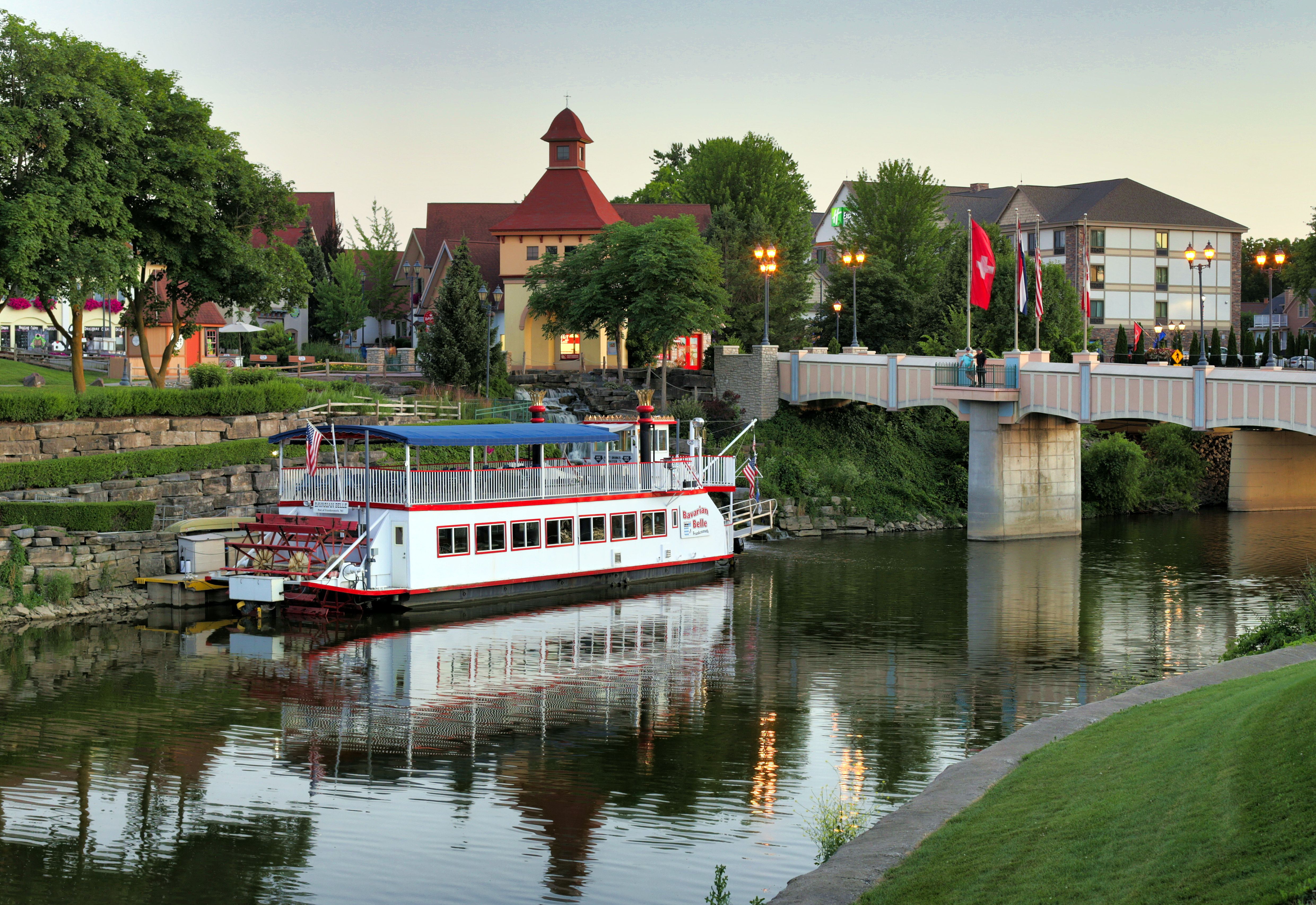 The Bavarian Belle Riverboat on Cass River