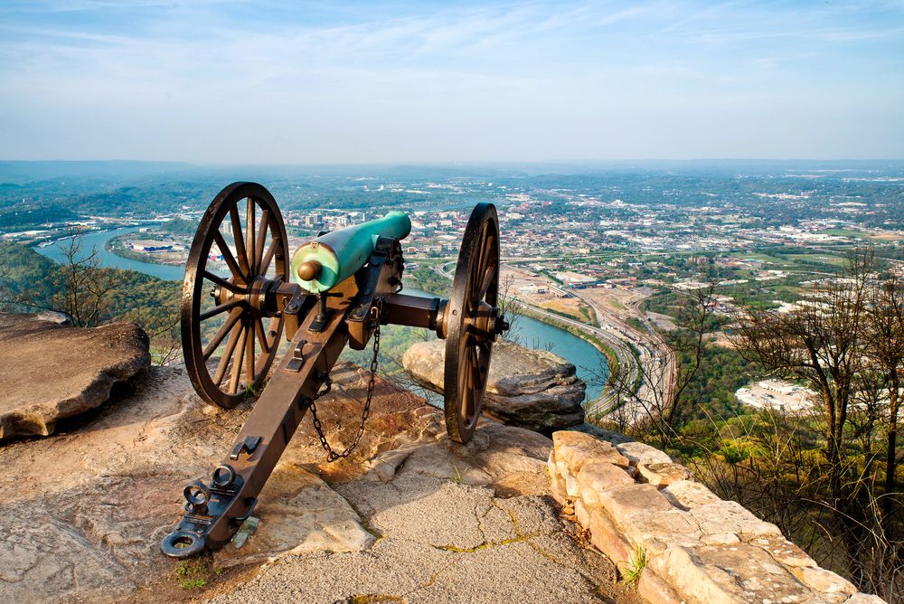 Civil war era cannon 
