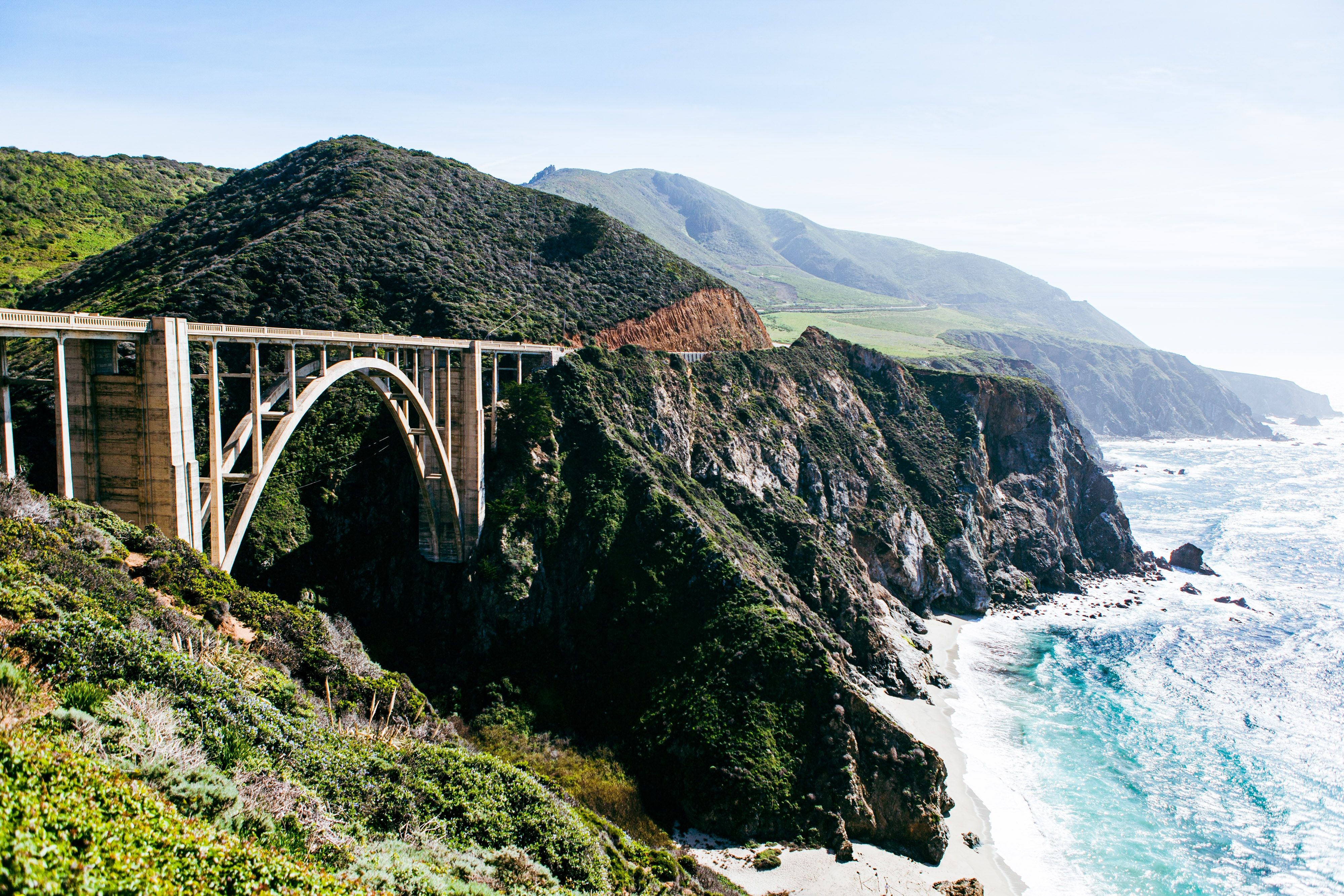 Bixby Bridge along the Pacific Coast Highway