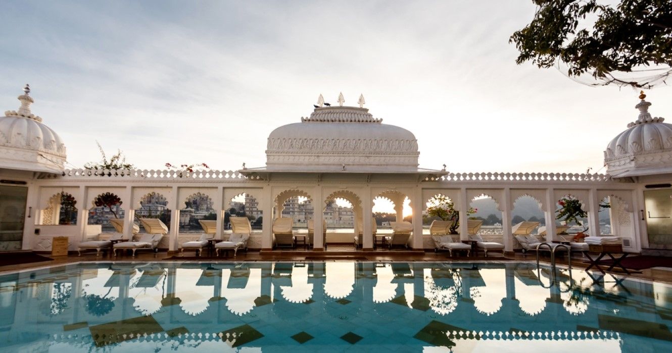 Taj Lake Palace in Udaipur, India