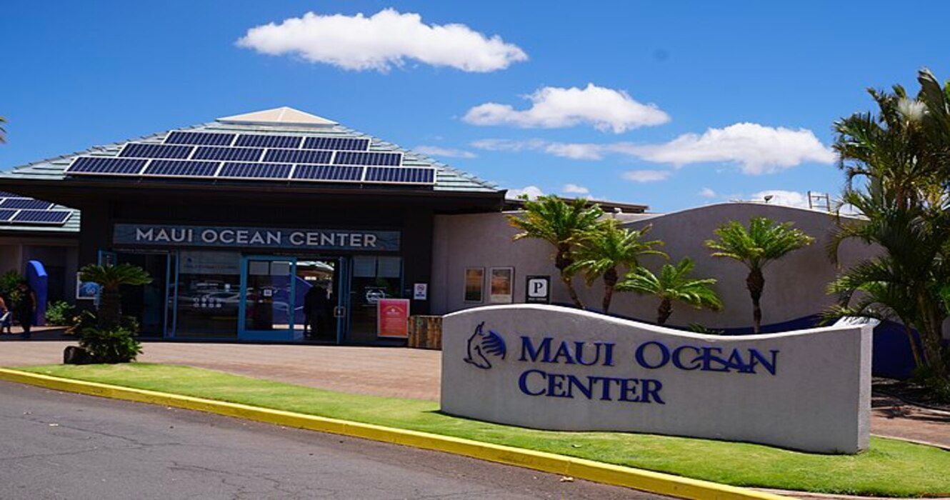 The Maui Ocean Center in Wailuku, Maui