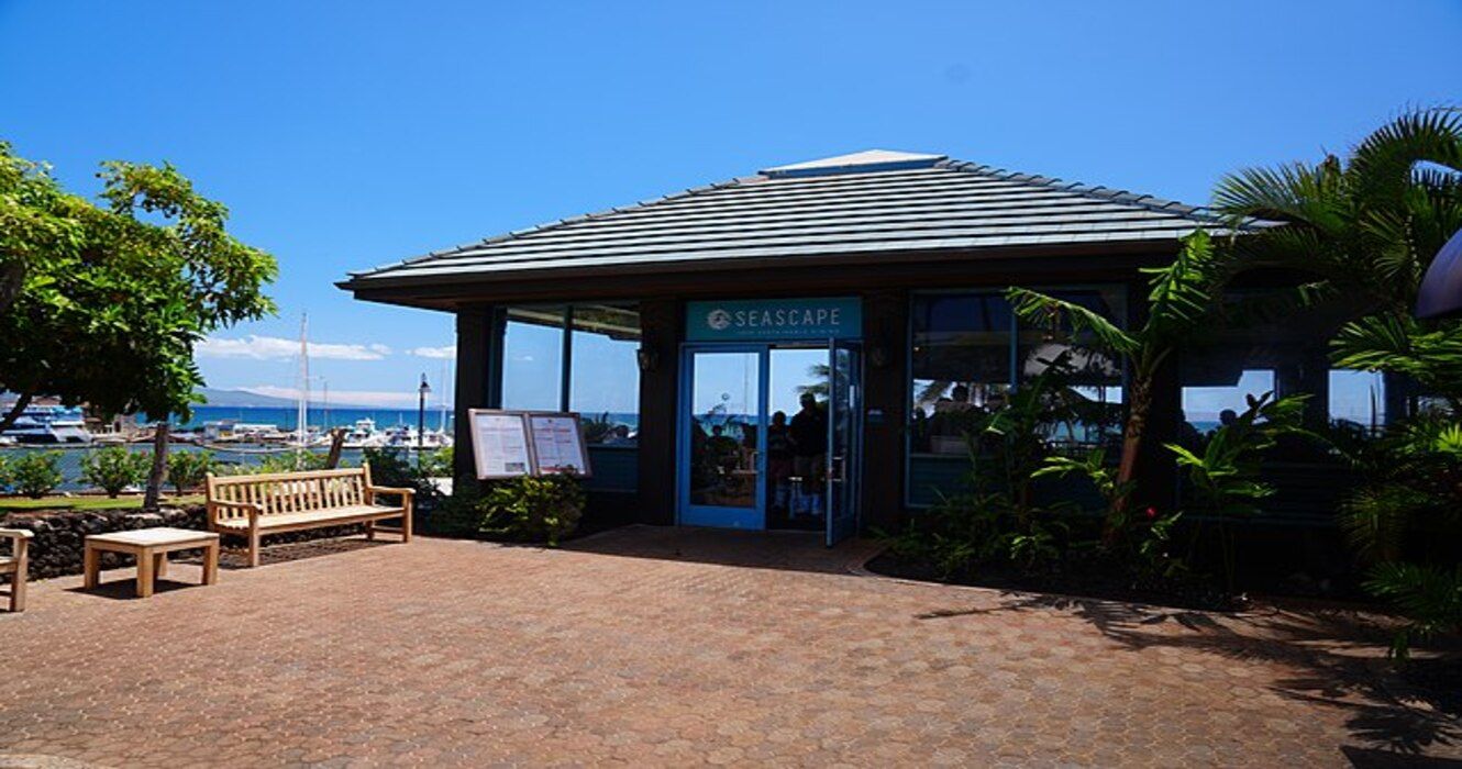 Seascape Restaurant is a premium dining option at the Maui Ocean Center