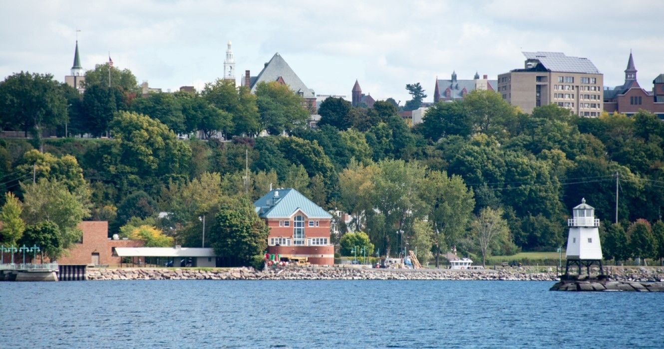 View of Burlington, Vermont