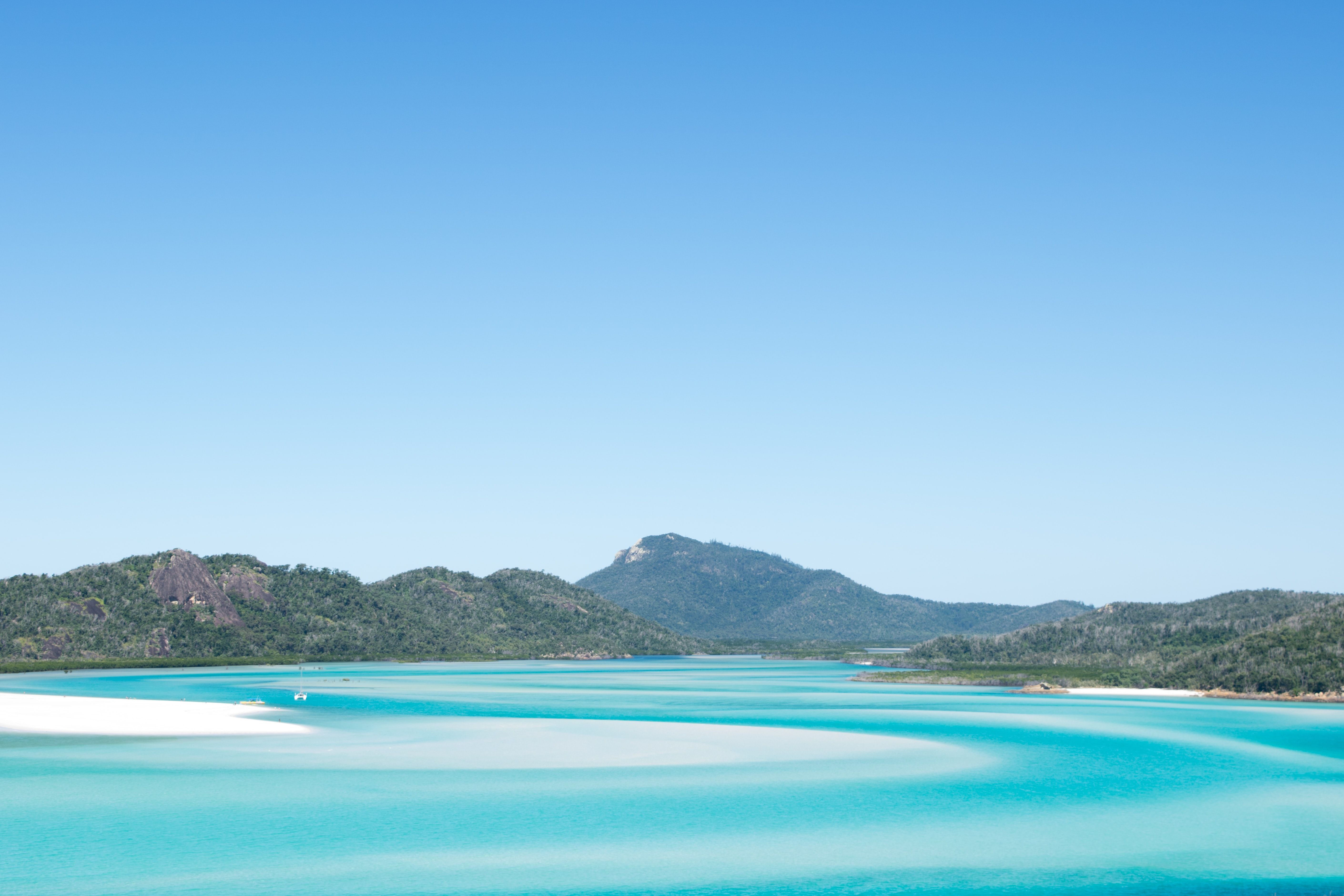 The stunning Whitsunday Islands in Australia